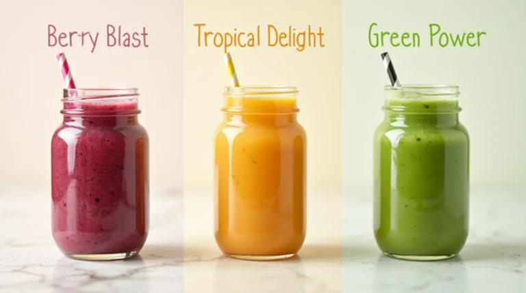 breakfast smoothies recipes