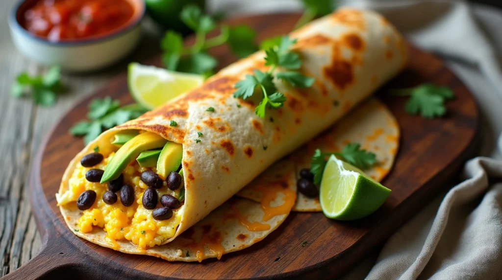 Healthy Breakfast Burrito
